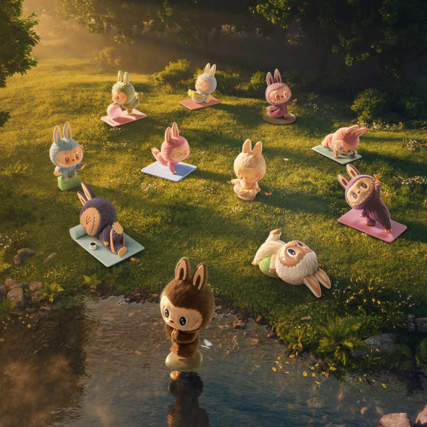 THE MONSTERS Lazy Yoga Series Figures