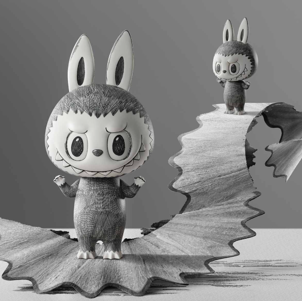 MEGA LABUBU 1000% Sketch