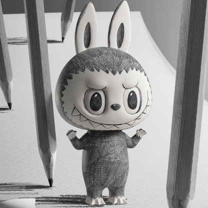 MEGA LABUBU 1000% Sketch