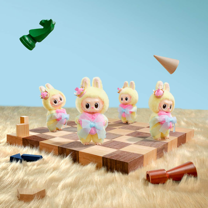 THE MONSTERS Let's Checkmate Series-Vinyl Plush Hanging Card