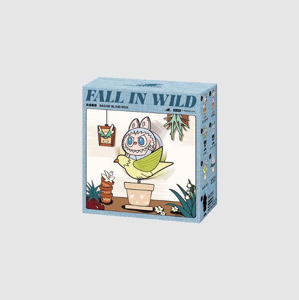 THE MONSTERS FALL IN WILD SERIES-Badge Blind Box